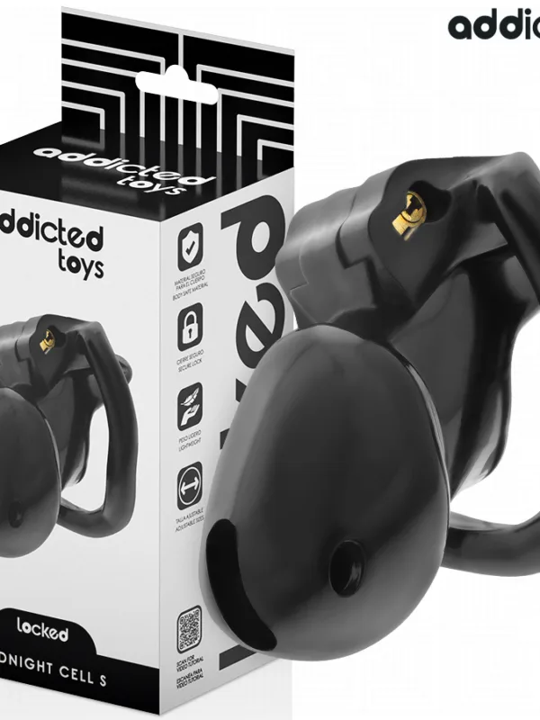 Addicted  toys Locked - Midnight Cell peenisepuur suurus S
