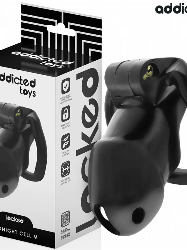 Addicted toys Locked - Midnight Cell peenisepuur suurus M