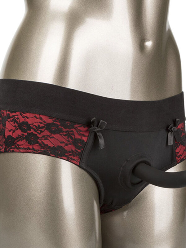 CalExotics - Scandal jalgevaheta aluspükste komplekt dildoga suurus S/M