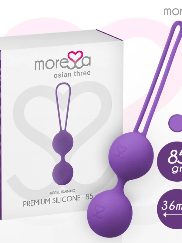 Moressa - Osian Three premium lilla silikoon