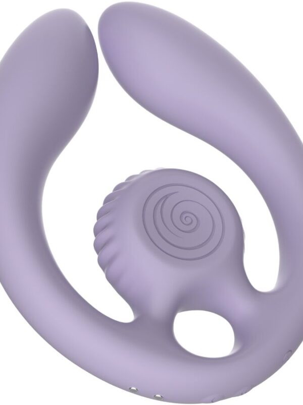 Snail Vibe - Gizi Duo paaride stimulaator puldiga lilla