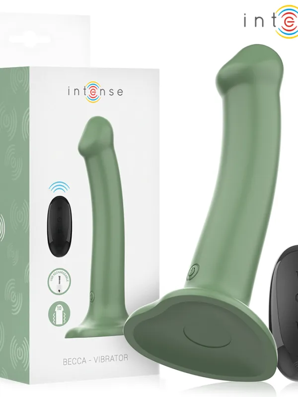 Intense - Becca massaažiseade iminapaga 10 vibratsiooniga roheline puldiga