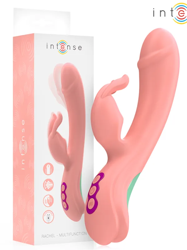 Intense - Rachel rabbit-massaažiseade 5 vibratsiooniga roosa