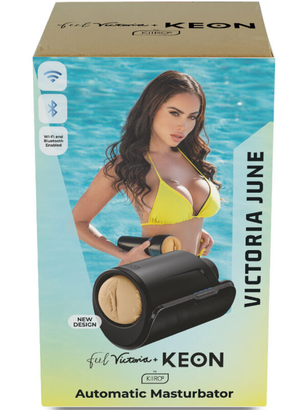 Kiiroo - Keon WiFi Victoria June automaatne masturbaator + Feel stroker