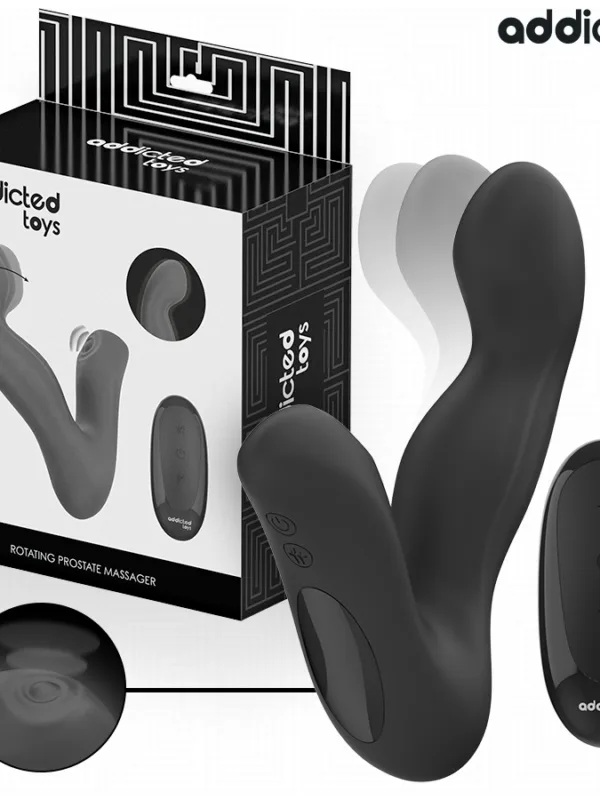 Addicted toys - Ostsilleeriv eesnäärmemassaažiseade pulseeriva režiimiga puldiga