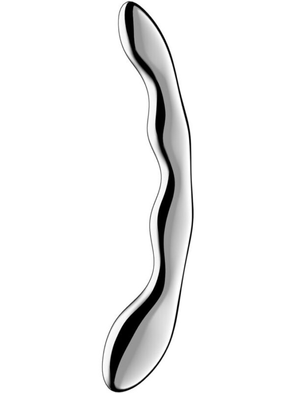 Satisfyer - Cosmic Crest 2 roostevabast terasest kahepoolne dildo
