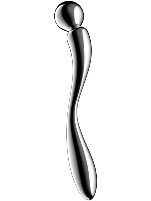 Satisfyer - Star Force 2 roostevabast terasest kahepoolne dildo
