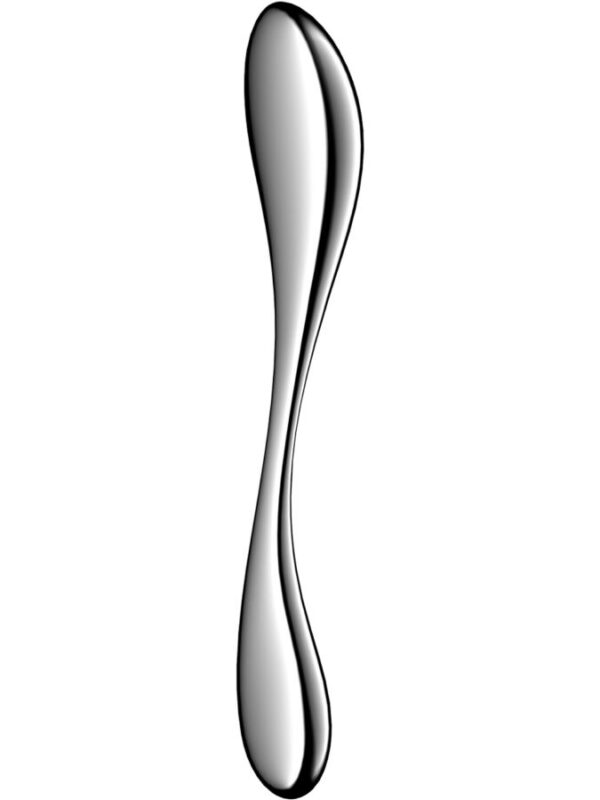 Satisfyer - Star Force 3 roostevabast terasest kahepoolne dildo