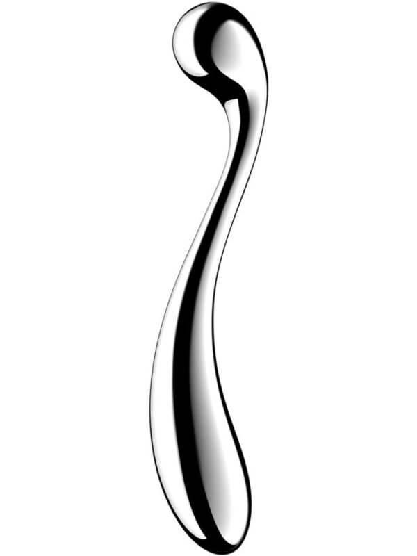 Satisfyer - Star Force 4 roostevabast terasest kahepoolne dildo