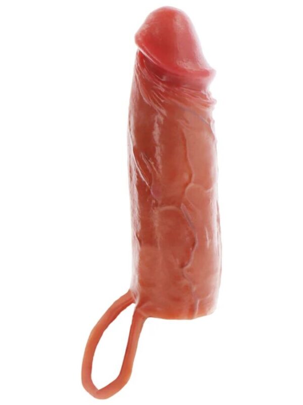 Get Real - Hydrated Skin silikoonist peenisesleeve caramel 16 cm