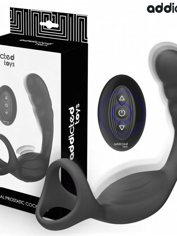 Addicted toys - Dual Prostatic peeniserõngas puldiga