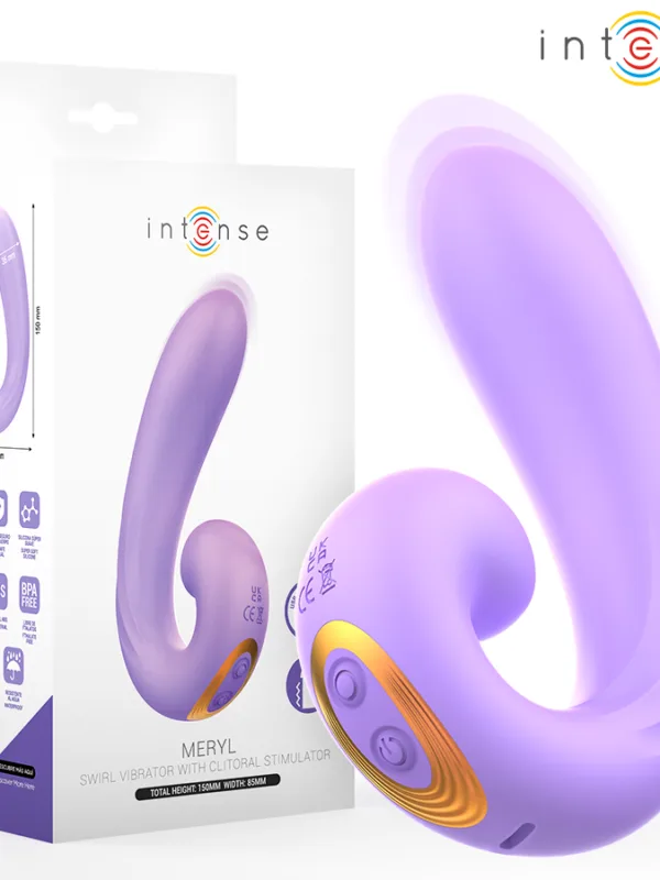 Intense - Meryl topeltvibratsiooniga kliitori stimulaator