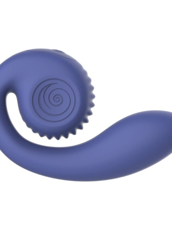 Snail Vibe - Gizi Lite Dual G-punkti ja kliitori lilla massaažiseade