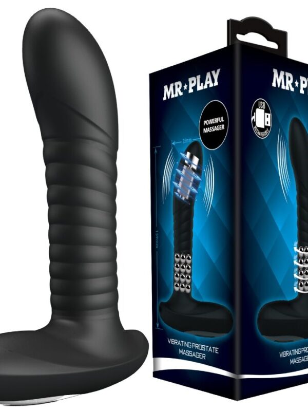 Mr Play - Eesnäärmemassaažiseade pöörlemise ja vibratsiooniga