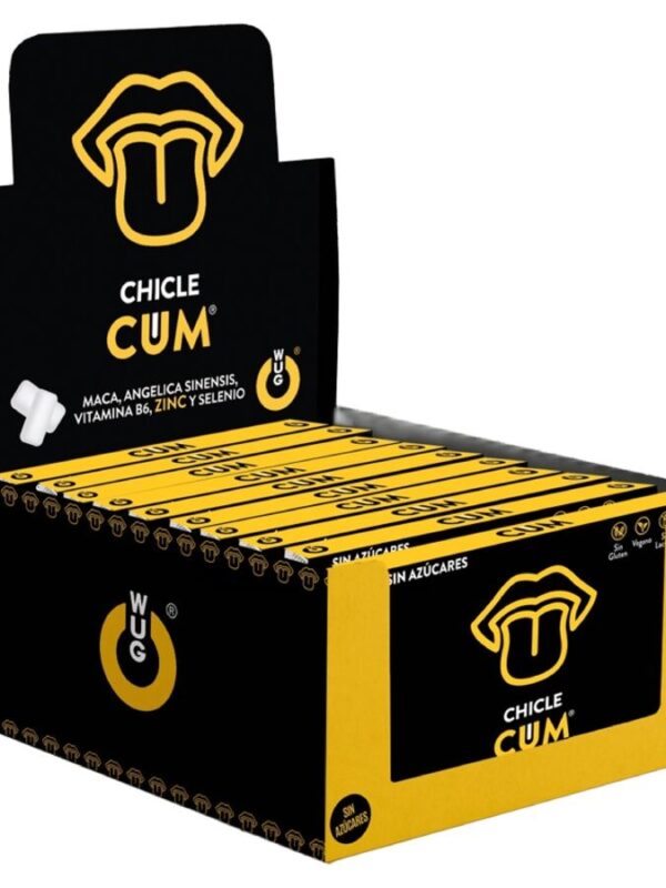 WUG Sex Sense - Spermakoguse suurendaja ja banaanimaitseline sperma maitse parandaja | väljapanek 12 x 8 tk