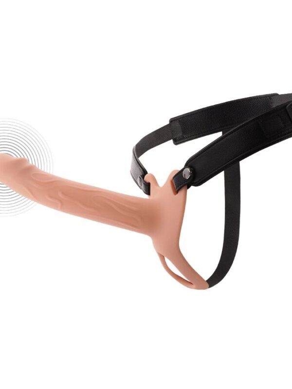 Hidden Desire - Inferno vibreeriv peenisesleeve strap-on 20 cm