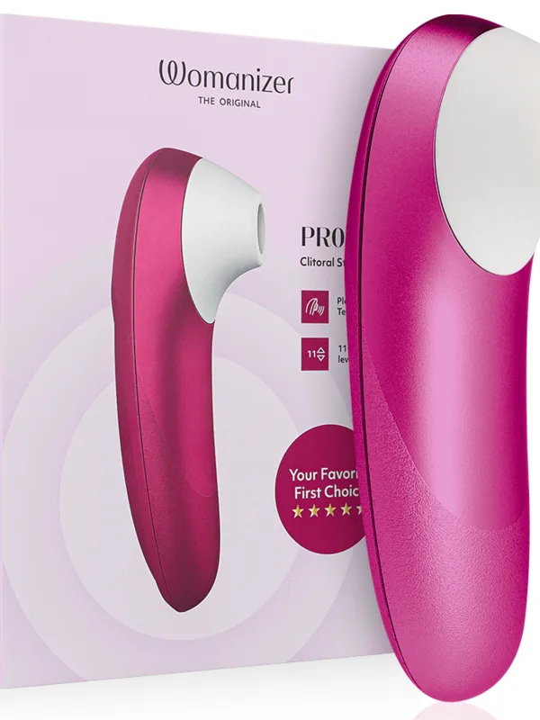 Womanizer - Pro Vibrant kliitori stimulaator roosa