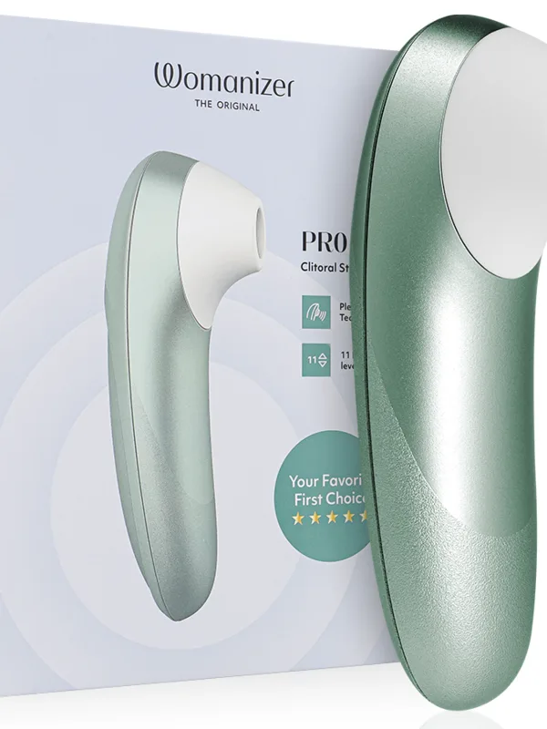 Womanizer - Pro Vibrant kliitori stimulaator salveiroheline