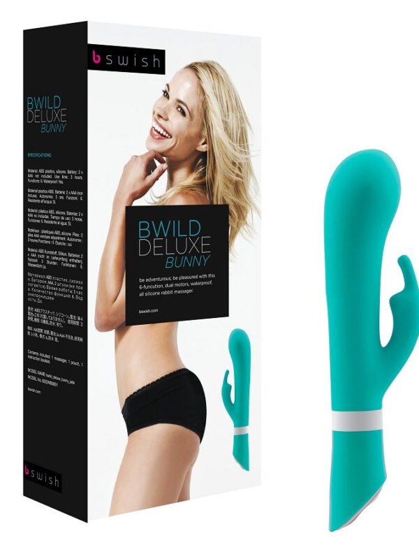 B Swish - Bwild Deluxe Bunny rabbit-massaažiseade jade