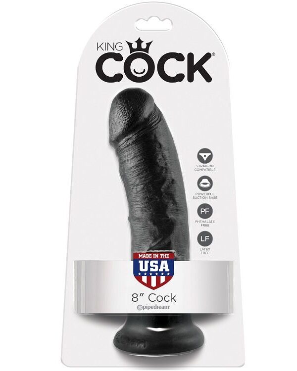 King Cock - 8" dildo must 20.3 cm