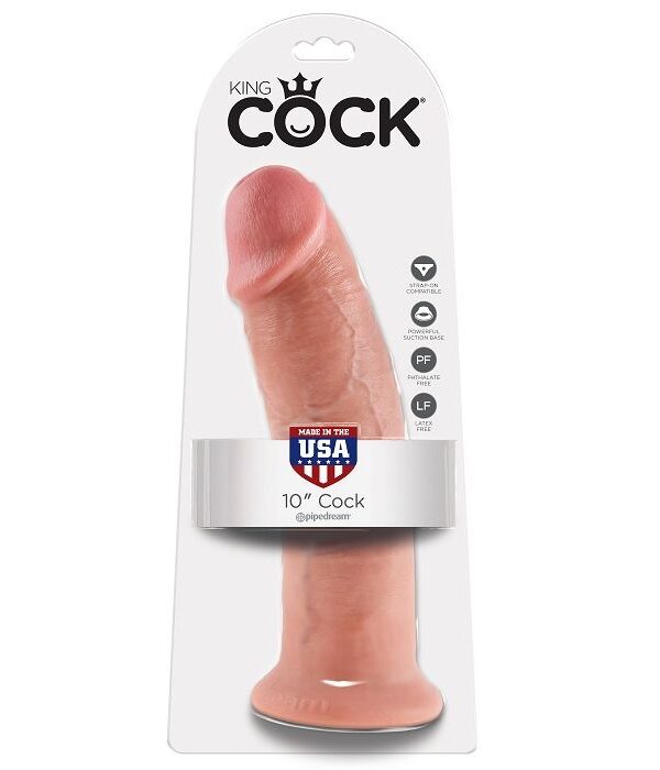 King Cock - 10" dildo nahatooni 25.4 cm