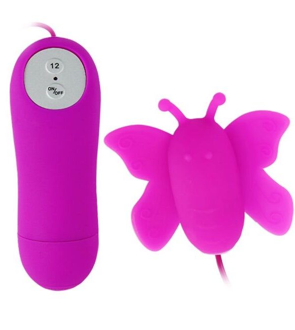 Baile - Love Eggs Butterfly kliitoristimulaator 12 kiirusega lilla puldiga