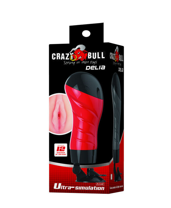 Crazy Bull - Flora vagina häälfunktsiooniga masturbaator alusel