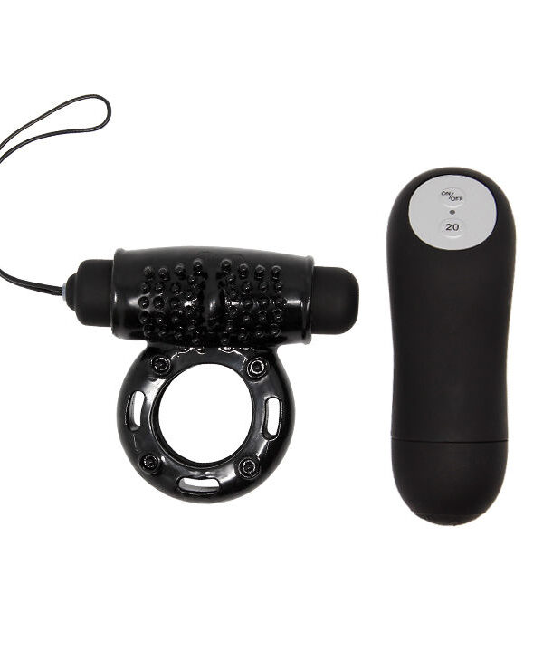 Baile - Puldiga rõngas must 20 vibratsiooniga