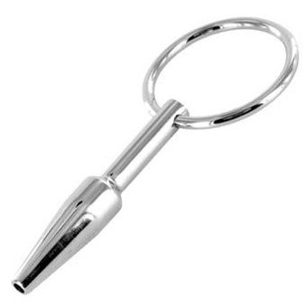 Metal Hard - Mini metallist peenisekujuline pistik 9 mm