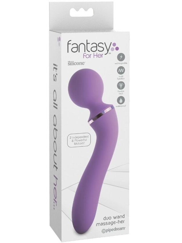 Fantasy For Her - Duo Wand massaažikepp