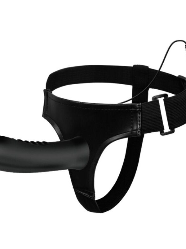 Pretty Love - Myron strap-on vibratsiooni ja õõnsa dildoga