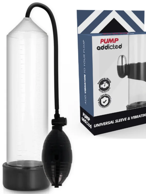 Pump Addicted - RX3 läbipaistev massaažiseade