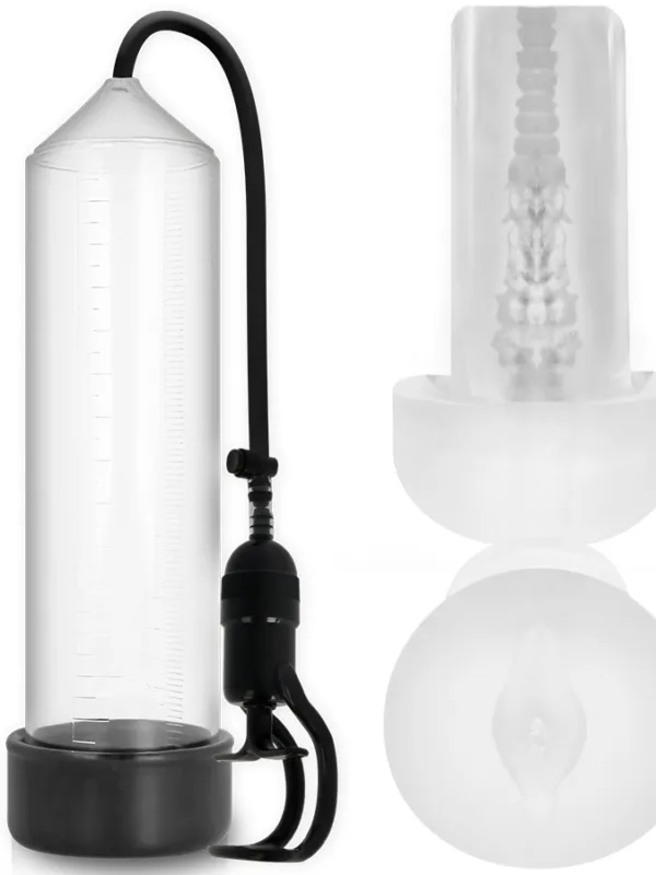 Pump Addicted - RX5 läbipaistev masturbaatoriga