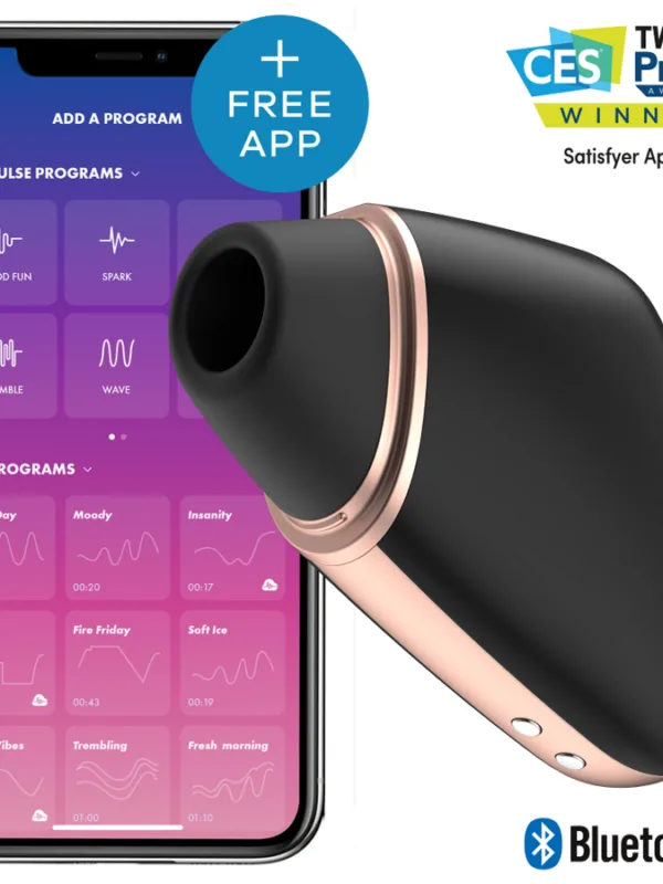 Satisfyer - Love Triangle õhupulsi stimulaator ja massaažiseade