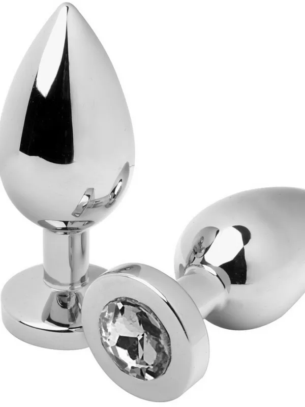 Metal Hard - Diamond anaalpistik läbipaistev Medium 7,62 cm