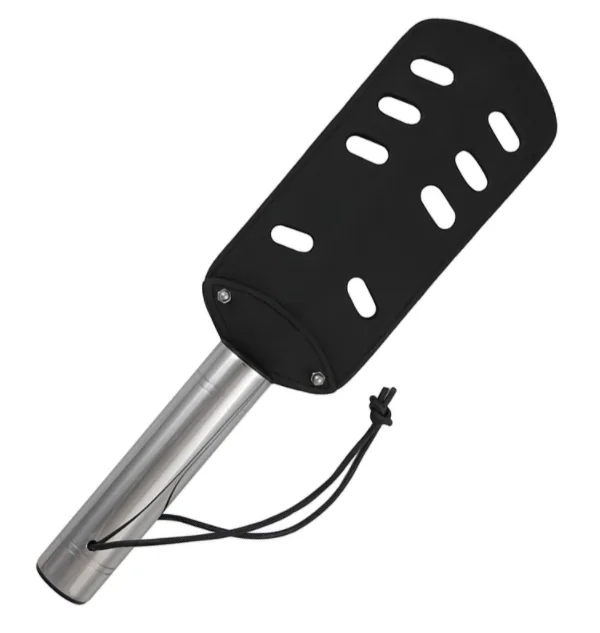 Metal Hard - Original nahast ja metallist paddle avadega