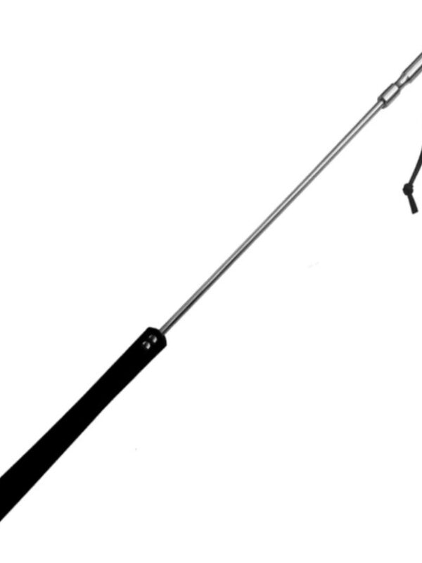 Metal Hard - Originaalne naha ja metalliga piits 70 cm
