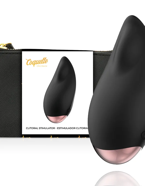 Coquette Chic Desire - Kliitori stimulaator must / kuldne tilk