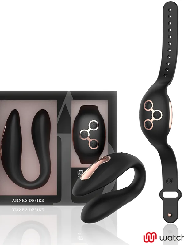 Anne's Desire - Dual Pleasure WatchMe tehnoloogiaga must / kuld