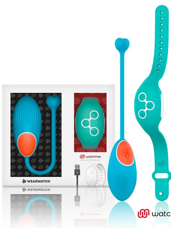 WearWatch - WatchMe tehnoloogiaga puldiga muna sinine / aquamarine