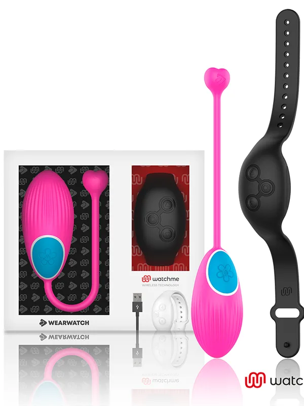 WearWatch - WatchMe tehnoloogiaga puldiga muna fuksia / jet