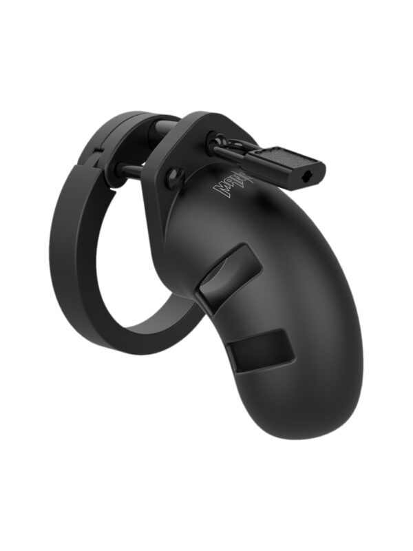 ManCage – Chastity Model 20 Silicone Cock Cage Black peenisepuur