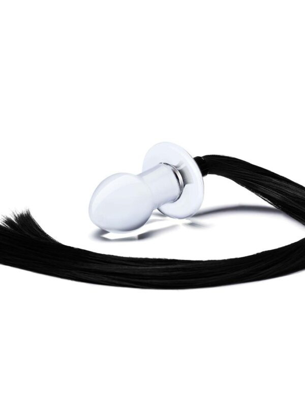 Gläs – Horse Tail S Butt Plug anaaltropp