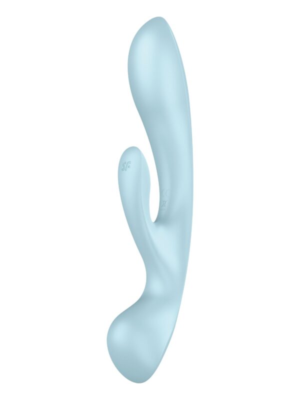 Satisfyer – Triple Oh Light Blue rabbit-vibraator