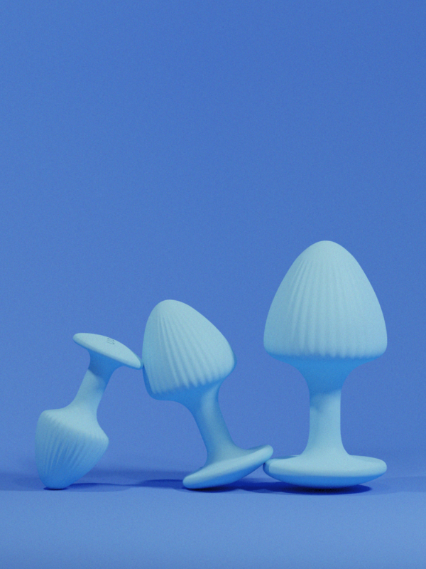 UPKO – Mushroom Butt Plugs Three-Piece Set anaaltoodete komplekt