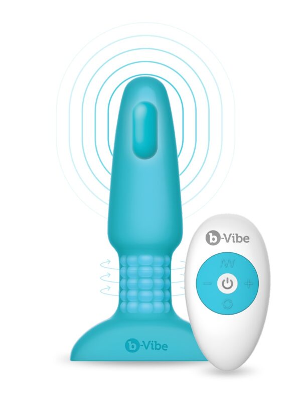 b-Vibe – Rimming Plug 2 Teal anaaltropp