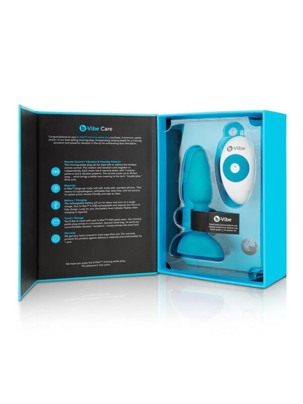 b-Vibe – Rimming Petite Teal anaaltropp