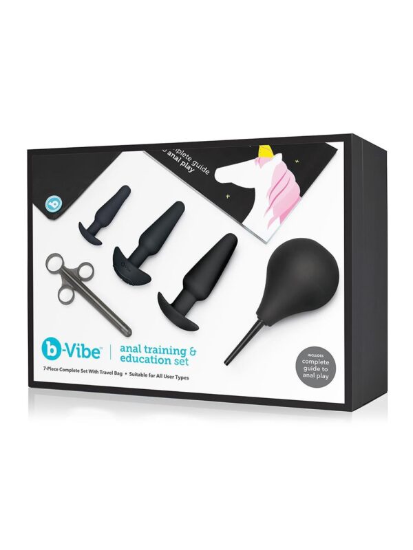 b-Vibe – Anal Training & Education Set Black anaaltoodete komplekt
