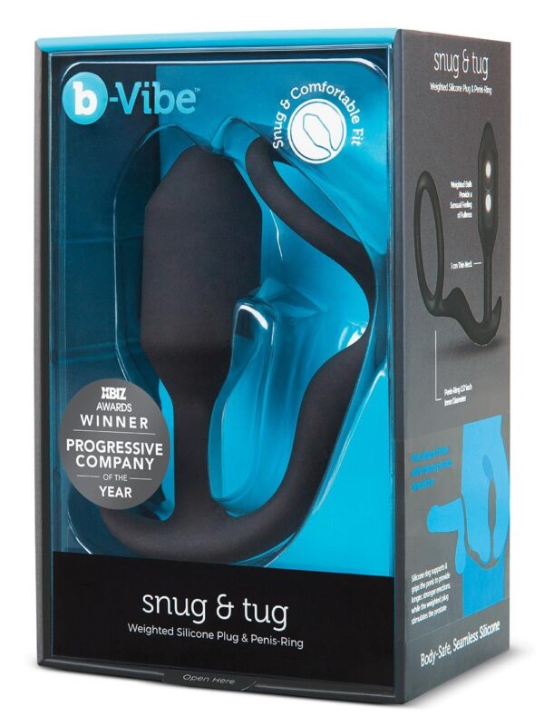 b-Vibe – Snug & Tug Black anaaltropp