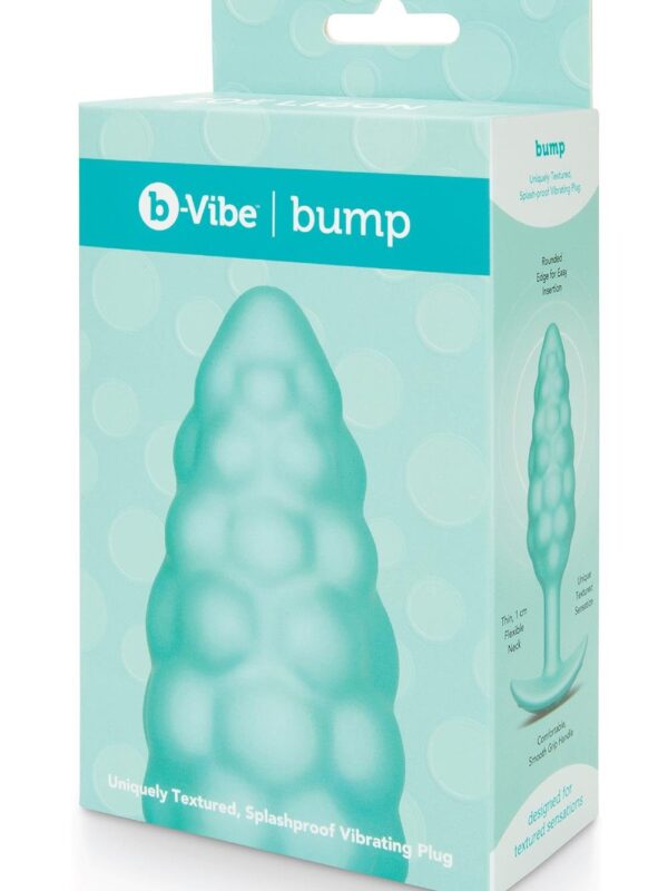 b-Vibe – Bump Texture Plug Mint anaaltropp
